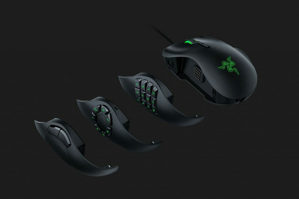 recensione razer naga trinity 3 mouse in 1