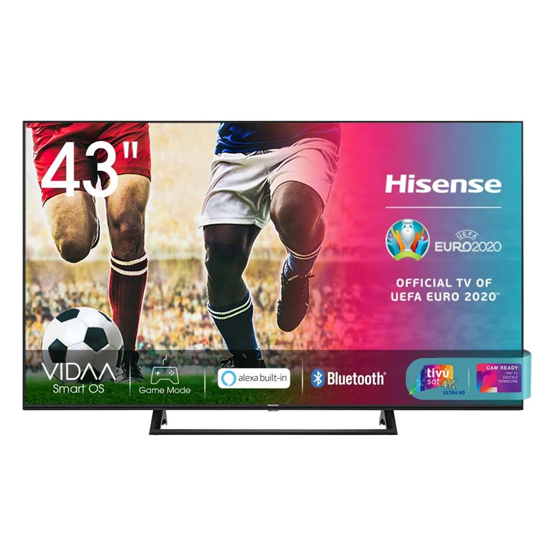 MIGLIOR TV PER PS4 PRO E PS5 8 Hisense 43AE7210F Smart TV LED Ultra HD 4K 43