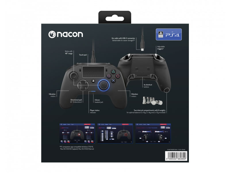 NACON REVOLUTION PRO 2 RECENSIONE 4 Scatole del controller ps4 revolution pro 2