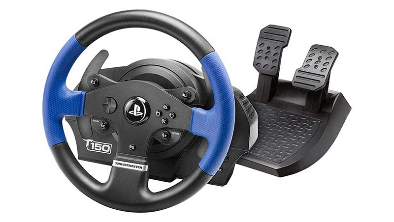 Pedaliera per volante gaming ps4 thrustmaster t150