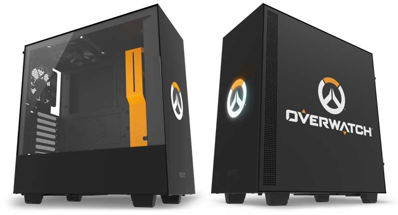Case gaming nzxt h500 overwatch