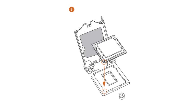 inserisci il processore