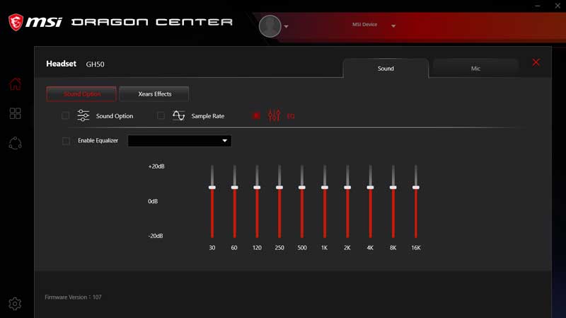MSI Dragon Center