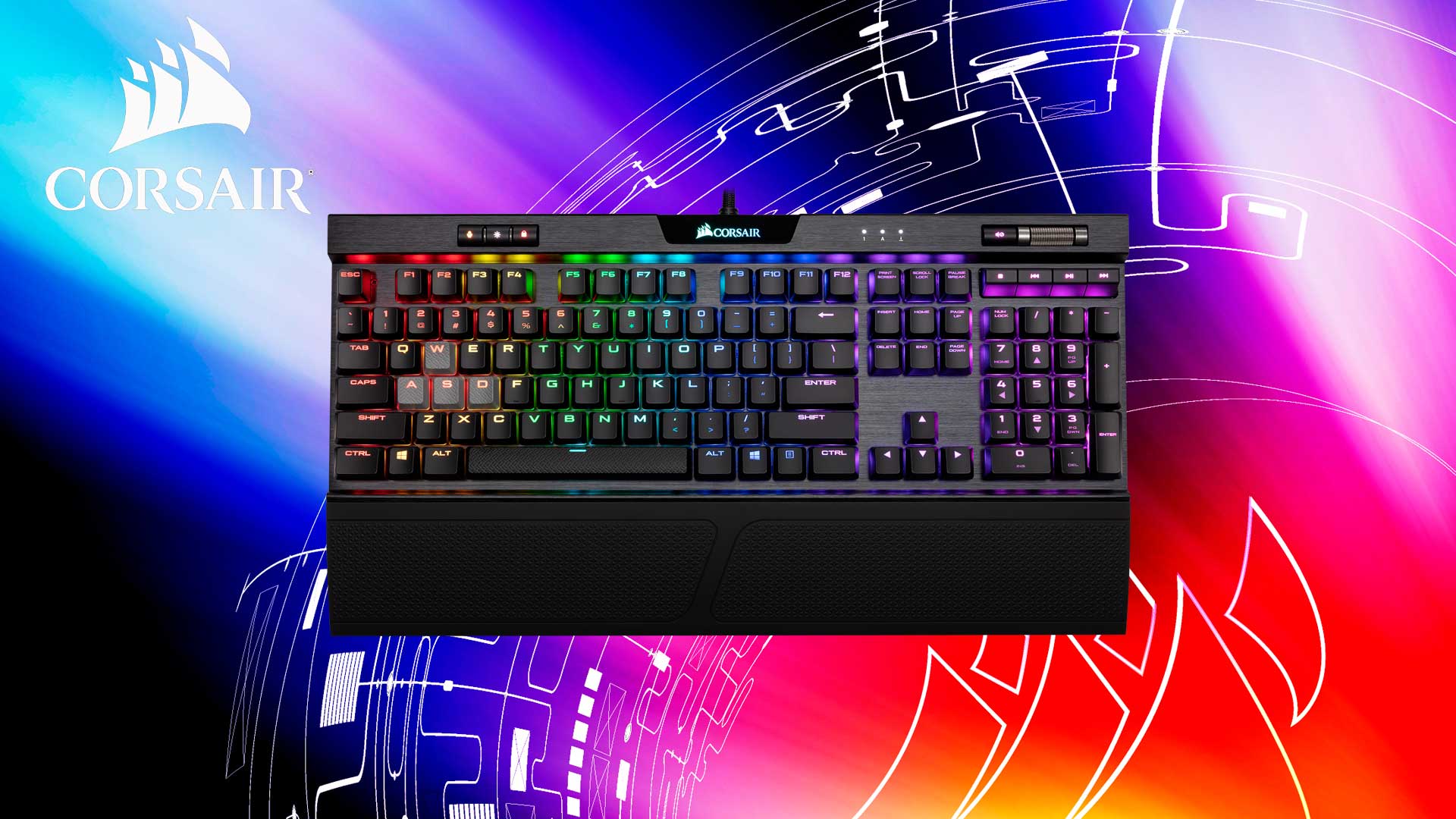 Corsair K70 RGB MK2 low profile recensione