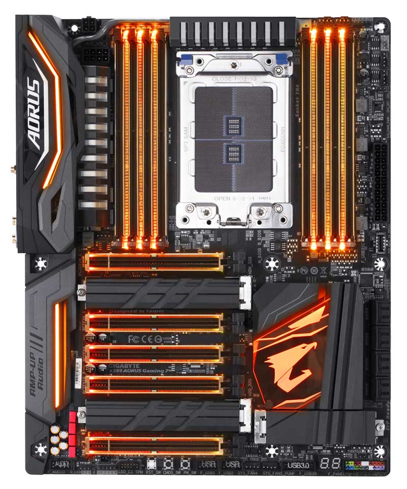 Scheda madre gigabyte chipset AMD X399