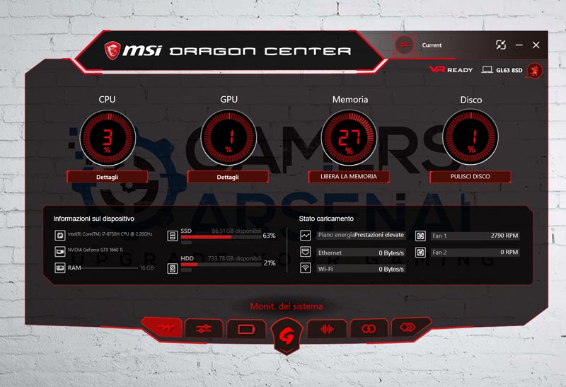 MSI DRAGON CENTER