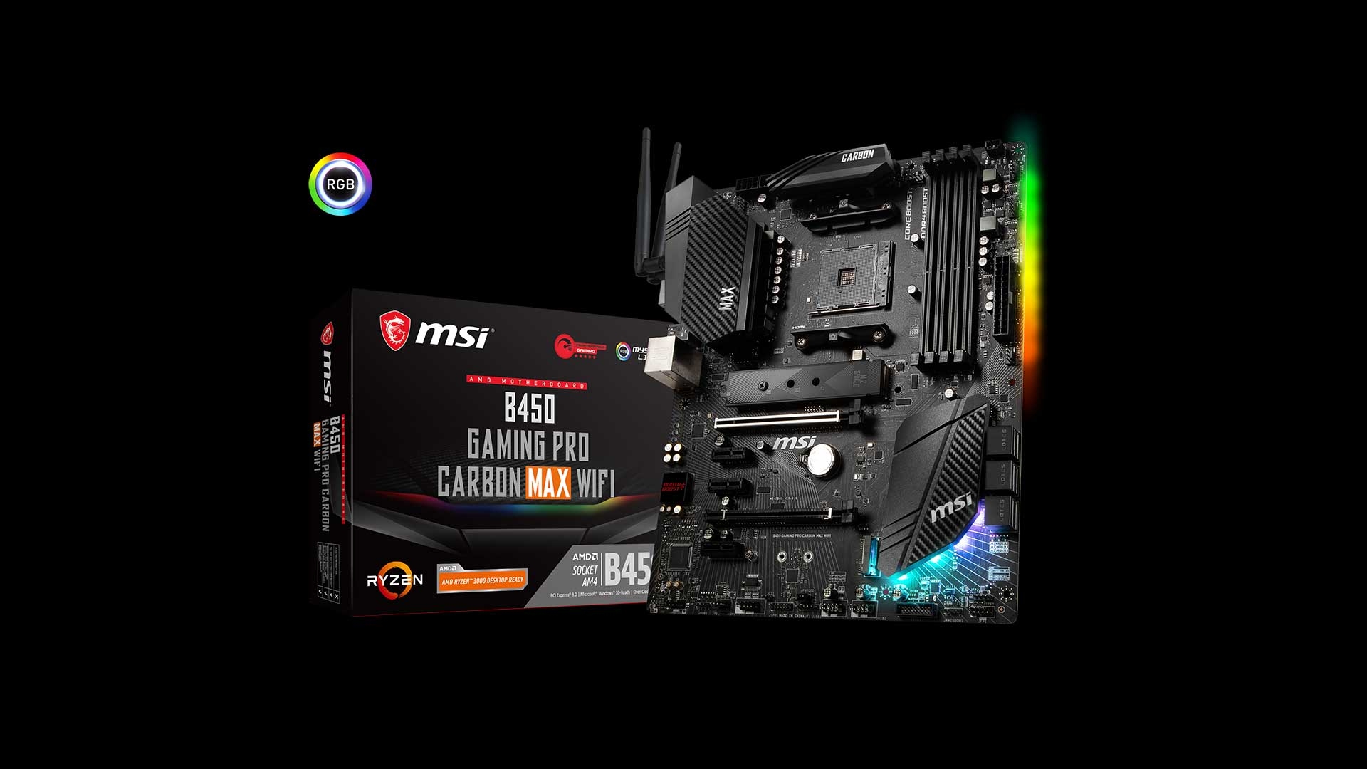 scheda madre msi b450 max