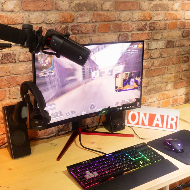 Microfono streaming elgato wave 3
