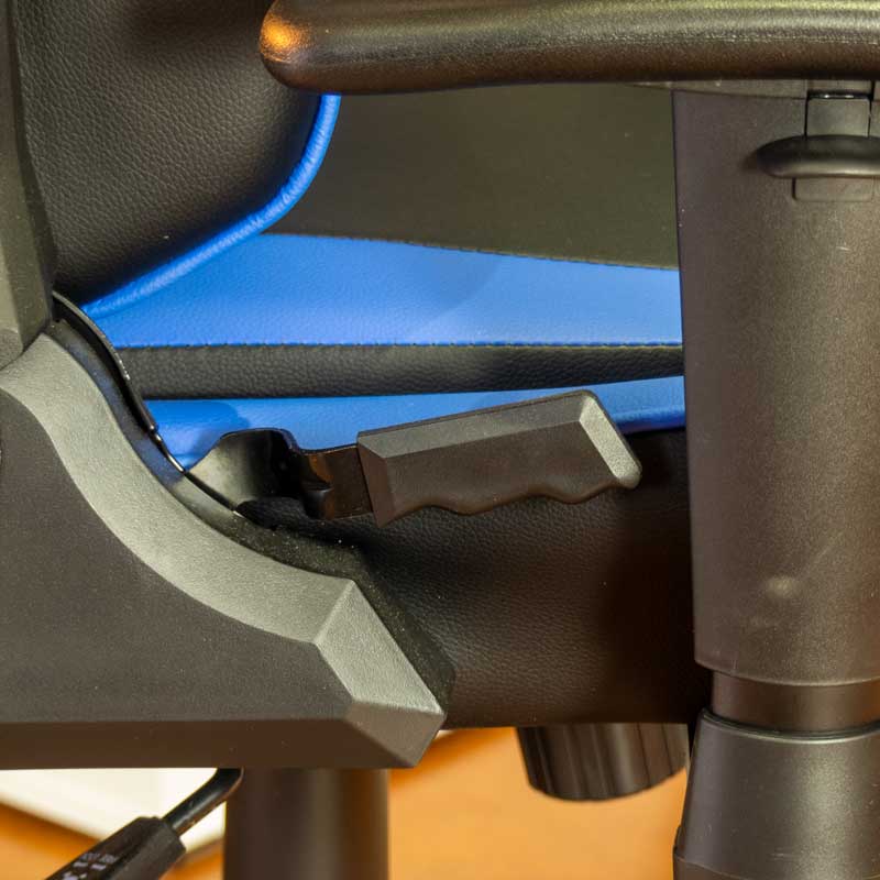 leva inclinazione sedia gtracing pro serie