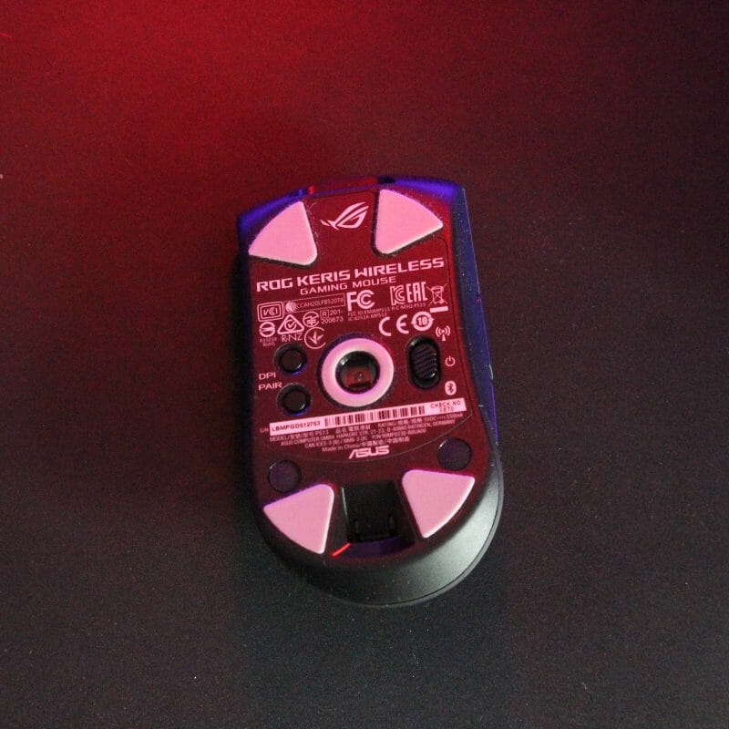 recensione asus rog keris wireless