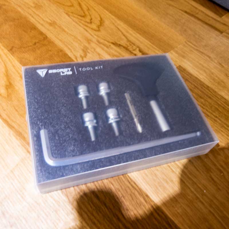 secretlab titan evo 2022 kit viti incluso