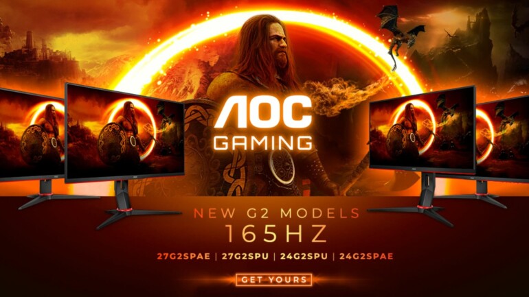 AOC gaming: i modelli G2 di Agon ora a 165 Hz 1 monitor gaming aoc