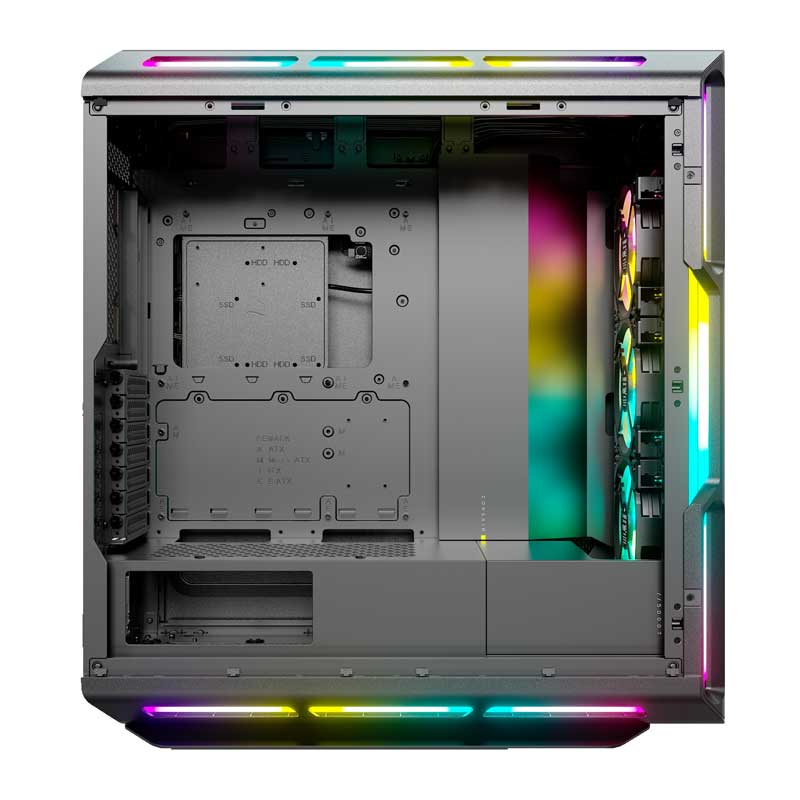 Corsair ICUE 5000T RGB: Recensione 9 foto corsair 5000t interno lato hardware