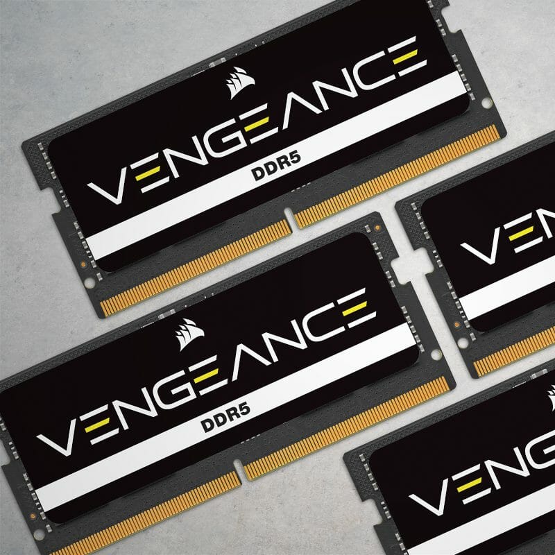 Corsair: presentate le memorie SODIMM Vengeance DDR5 2 corsair dram