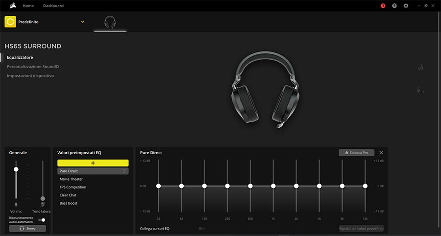 hs65 sorround recensione