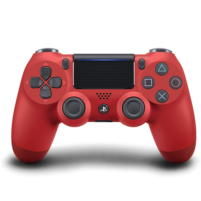 dualshock 4 controller PC rosso