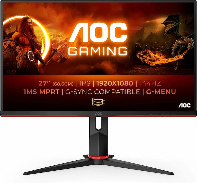 MIGLIORI MONITOR G-SYNC 2 AOC 24G2 gsync compatibile
