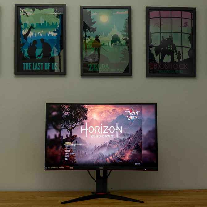 AOC CQ27G2S: recensione 17 recensione aoc cq27gs 10